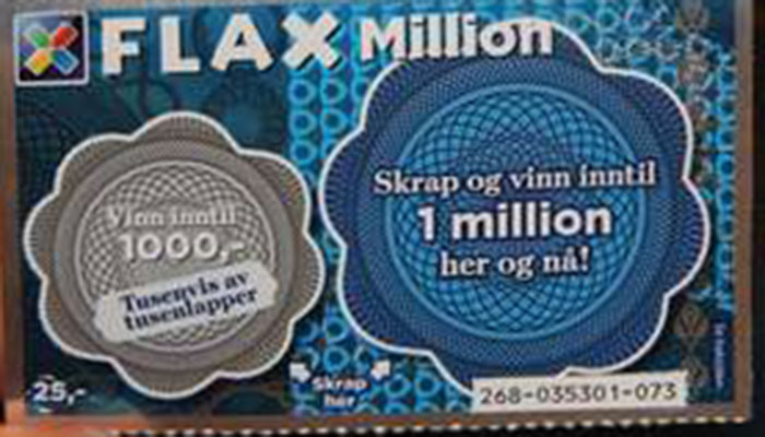 Jackpot på Flax